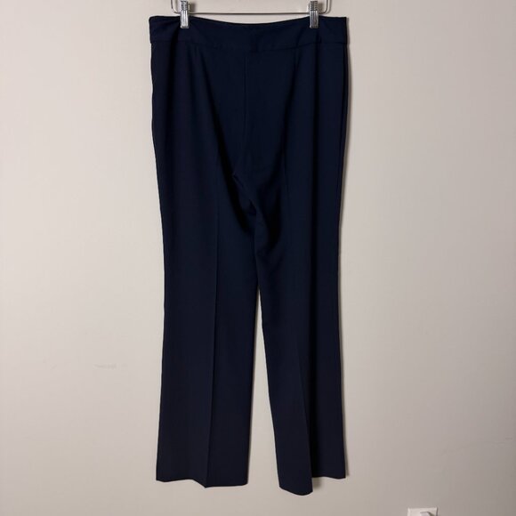 2/$30 Victoria's Secret Navy Flat Front Pant 4 - Picture 3 of 4